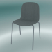 3D modeli Tüp tabanlı Visu sandalye (Gri) - önizleme
