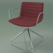 3d model Chair 2060 (swivel, with armrests, LU1, with fabric upholstery) - preview