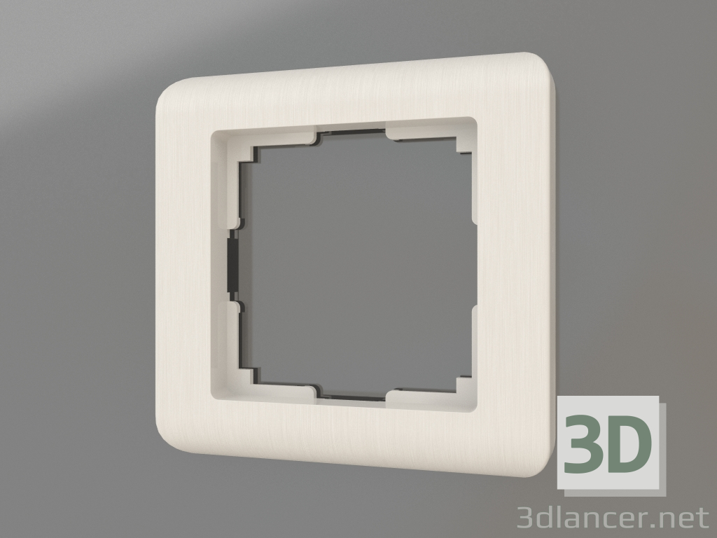 modello 3D Cornice per 1 palo Stream (perla) - anteprima