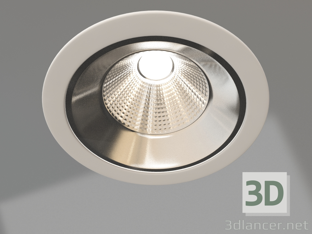 modèle 3D Lampe LTD-LEGEND-R115-10W Warm3000 (WH, 50°) - preview