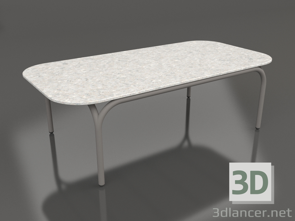 modello 3D Tavolino (Grigio quarzo, DEKTON Sirocco) - anteprima