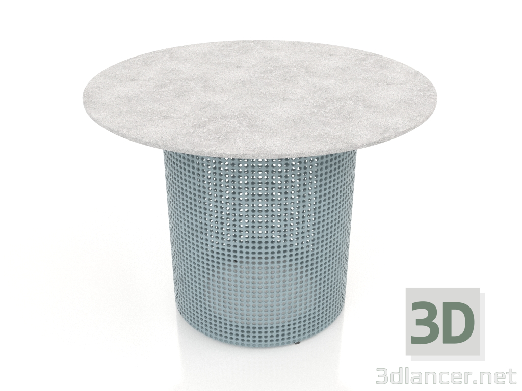 modèle 3D Table basse ronde Ø60 (Bleu gris) - preview