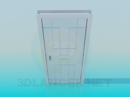 modello 3D Porta - anteprima