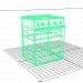 estufa de gas 3D modelo Compro - render