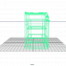 estufa de gas 3D modelo Compro - render