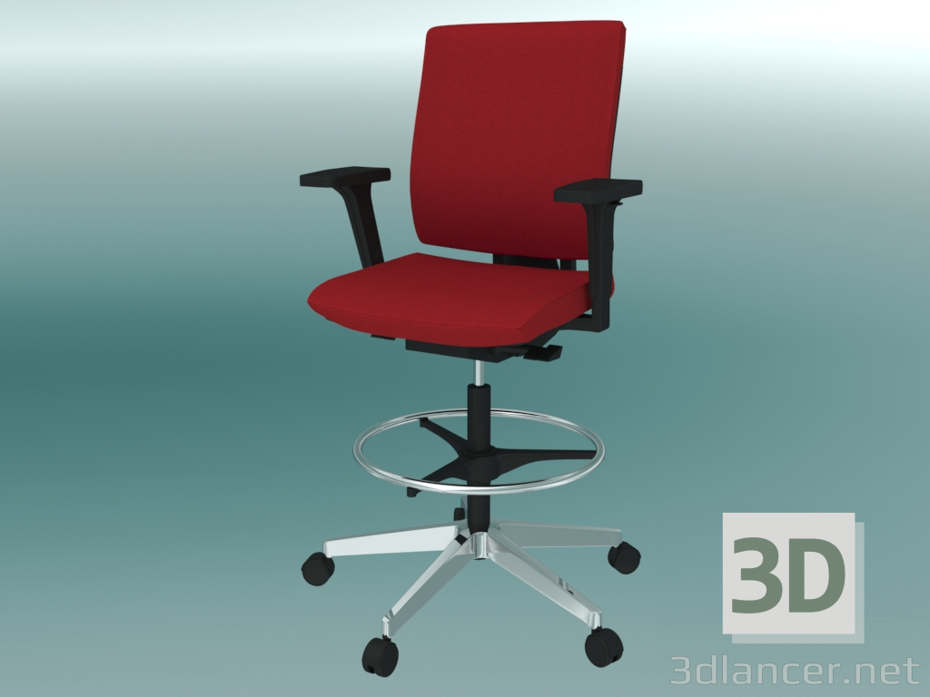 3d model Bar stool (30ST P58) - preview