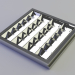 modello 3D di Apparecchio LED con griglia schermante a specchio LVO-4X18 - LTKO comprare - rendering