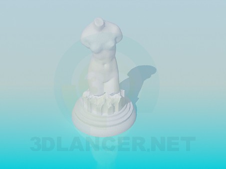 3D Modell Skulptur - Vorschau