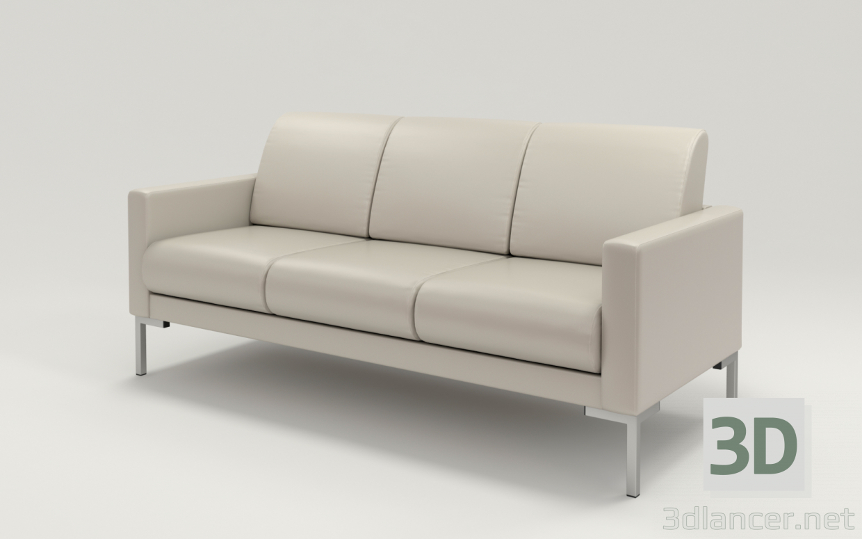 3d Oslo 3 sofa model buy - render