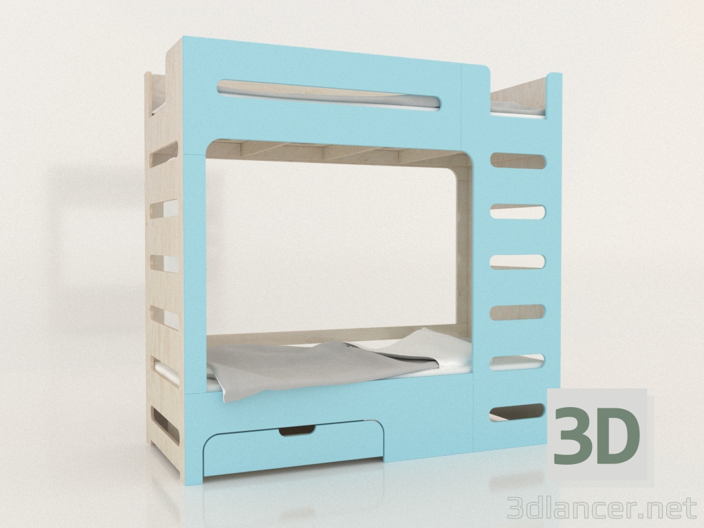 modèle 3D Lit superposé MOVE ER (UBMER1) - preview