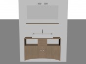 Modular system for bathroom (song 6)