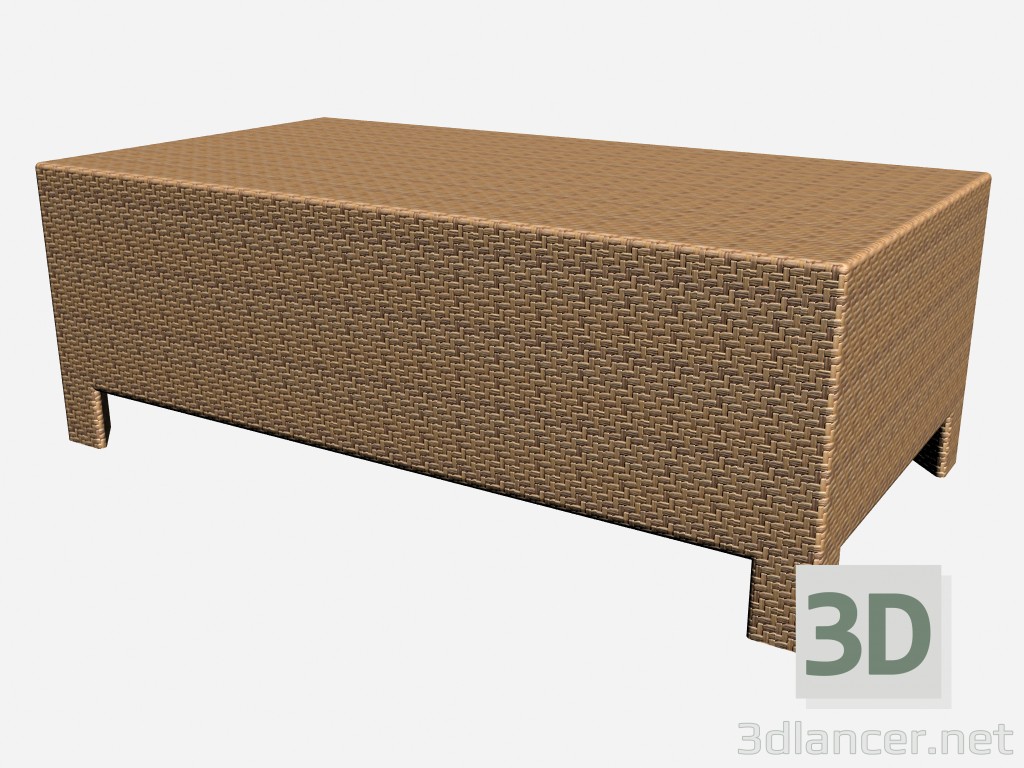 modello 3D Centro caffè tavolo 6476 - anteprima