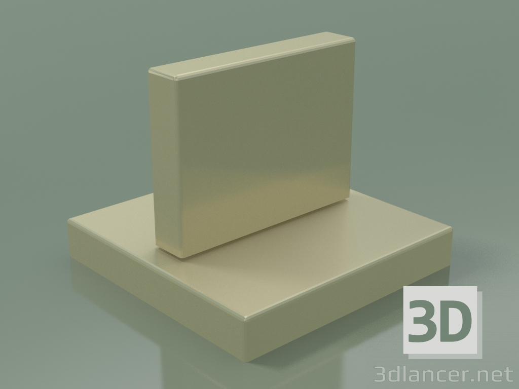 3D Modell Deckventil schließt kalt im Uhrzeigersinn (20.000 782-28) - Vorschau