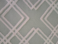 Fabric with diamond pattern