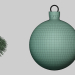 Oropel y bolas 3D modelo Compro - render