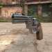 3d Revolver Low Poly model buy - render