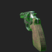 Revolver Low-Poly 3D-Modell kaufen - Rendern