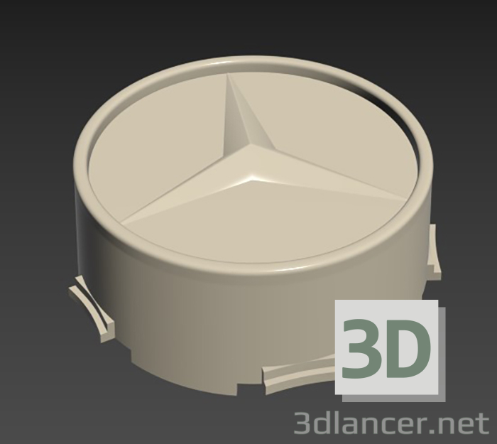 modello 3D di coprimozzo comprare - rendering