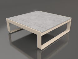 Couchtisch 90 (DEKTON Kreta, Sand)