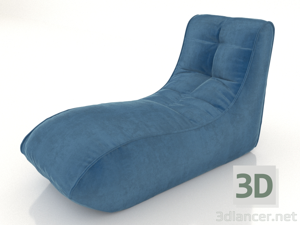 modèle 3D Pouf Proud (tissu 2) - preview