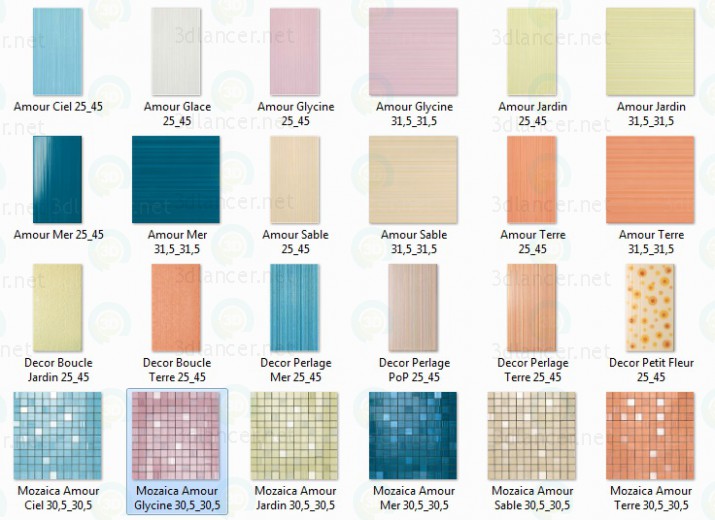 Texture Tile FAP colection_Amour free download - image