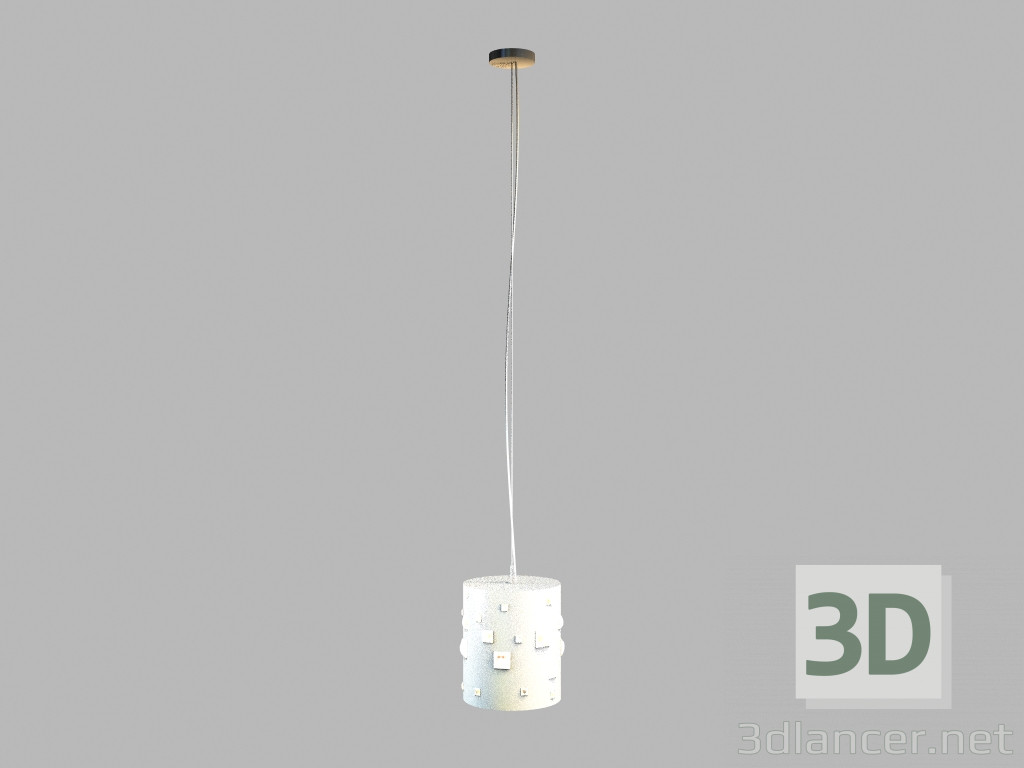 3D modeli Kolye lamba Pioggia MD1102601-1A siyah - önizleme