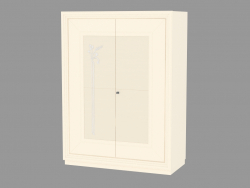 Two-door wardrobe with basement base (with a picture)