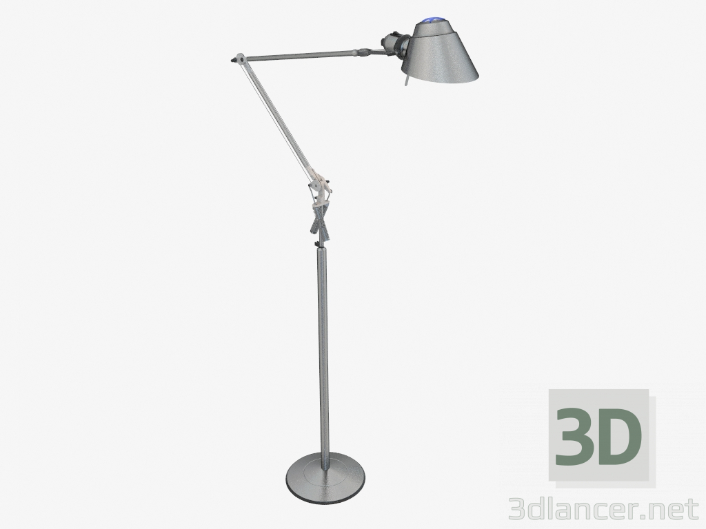 modello 3D Lampada da esterno 125 Tangram Terra - anteprima