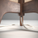 3d Table lamp draper by John Sterling model buy - render