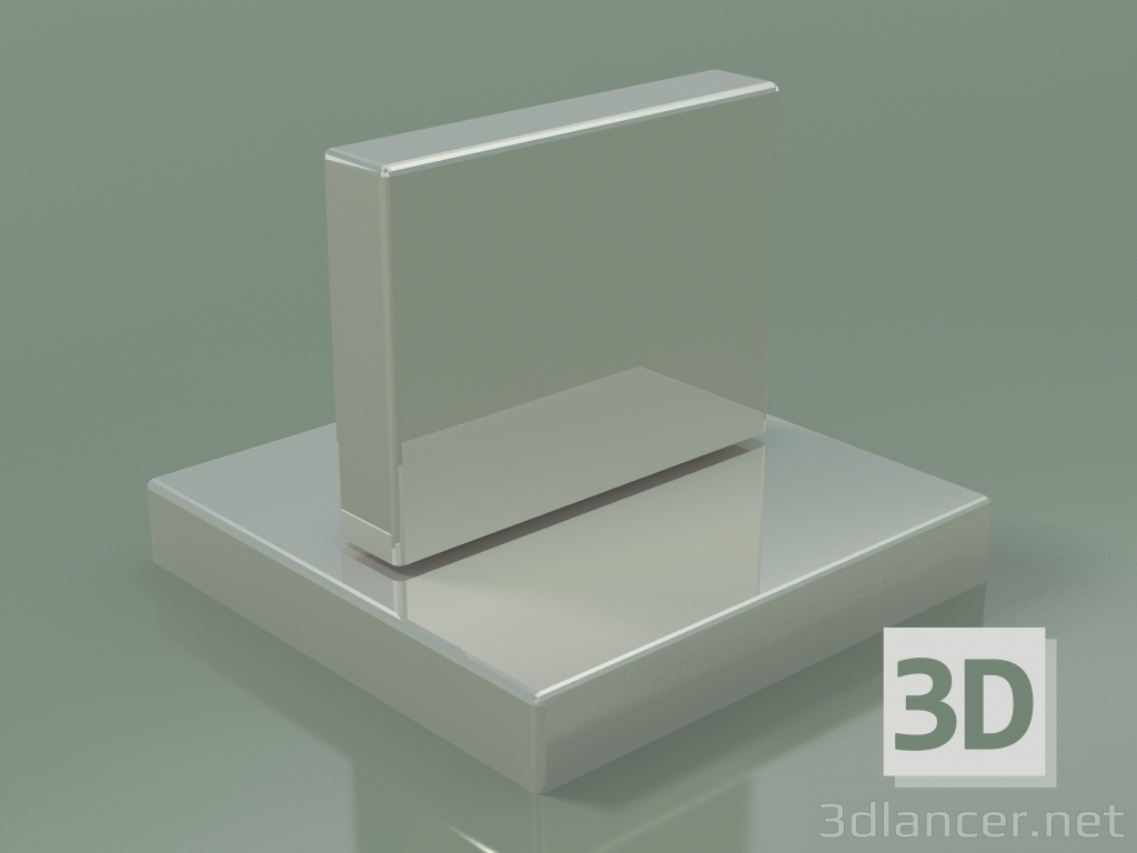 3D Modell Deckventil schließt kalt im Uhrzeigersinn (20.000 782-08) - Vorschau