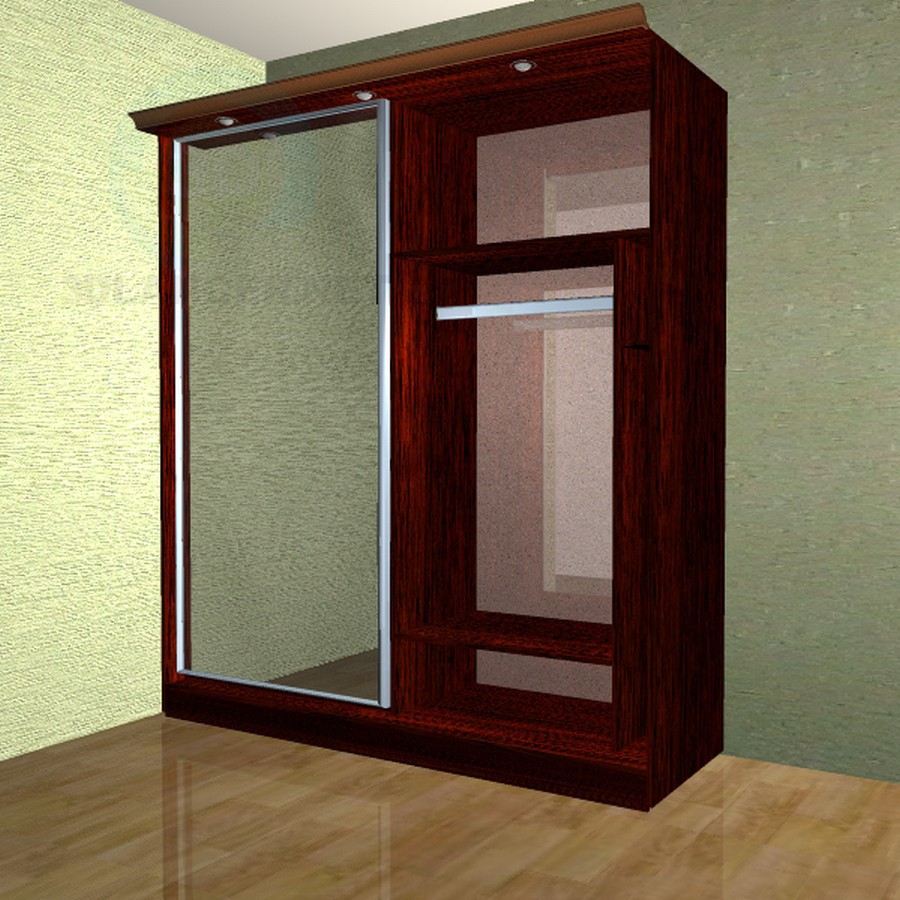 3d model closet - preview