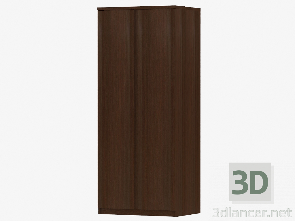 3d модель Шкаф гардеробный 2D (TYPE 20) – превью
