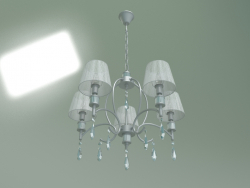 Hanging chandelier 60092-5 (silver)