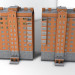 3d model 10 floor house - preview