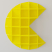 Regal in Form eines Computerspielhelden Pac-Man 3D-Modell kaufen - Rendern