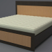 3d Double bed model buy - render
