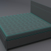 3d Double bed model buy - render