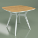 modèle 3D Table à manger Lars Oak (blanc, 900x900) - preview