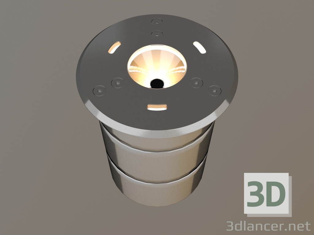 modello 3D Lampada KT-AQUA-R85-7W Bianco6000 (SL, 25 gradi, 12V) - anteprima