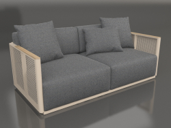 2-seater sofa (Sand)