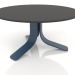 3d model Coffee table Ø80 (Grey blue, DEKTON Domoos) - preview