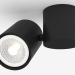 modèle 3D Luminaire à LED monté en surface (A1594 noir RAL9003) - preview