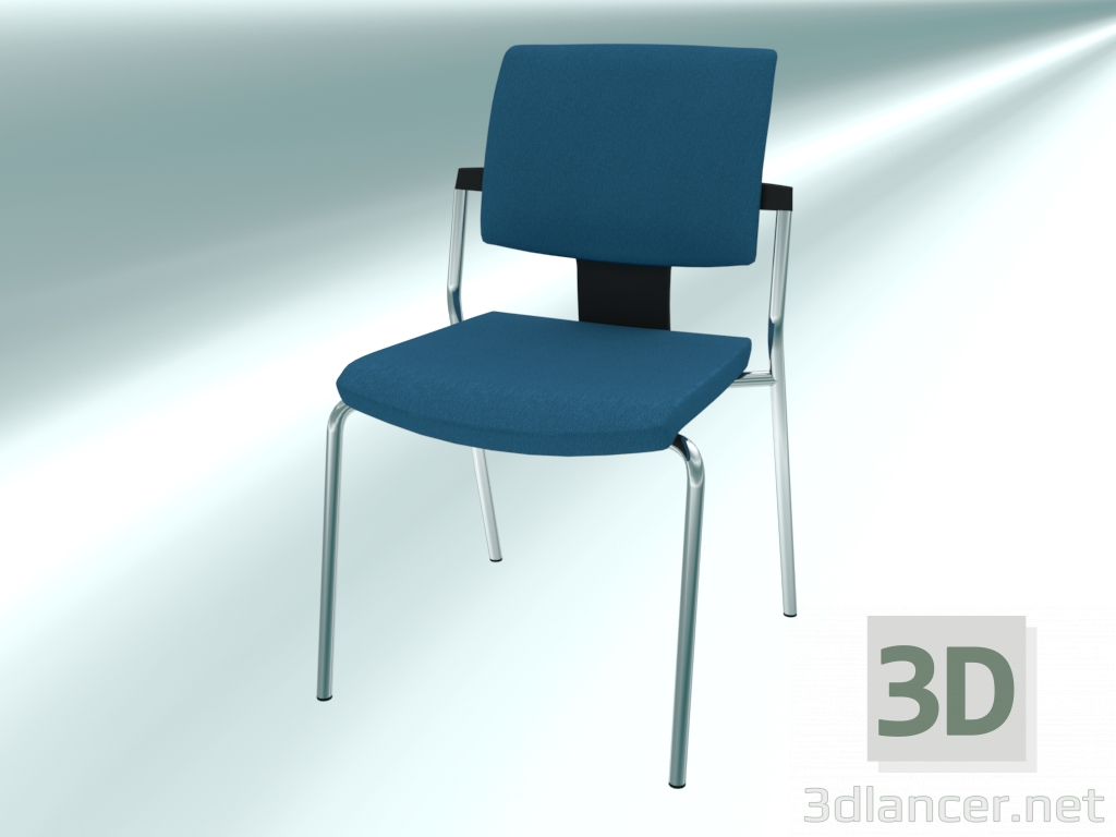 Modelo 3d Cadeira de conferência (20H) - preview