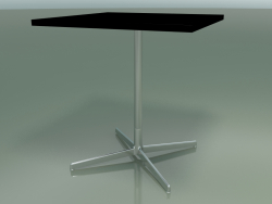Square table 5509, 5529 (H 74 - 69x69 cm, Black, LU1)