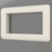 3d model Frame for double socket Stream (mother-of-pearl) - preview