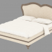 3d модель Кровать двуспальная L2MON – превью