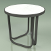 modèle 3D Table d'appoint 008 (Metal Smoke, Glazed Gres Ice) - preview