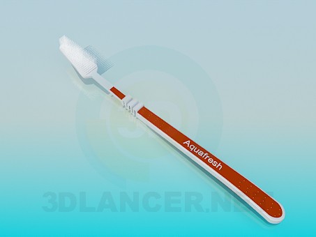 3d model Cepillo de dientes Aquafresh - vista previa