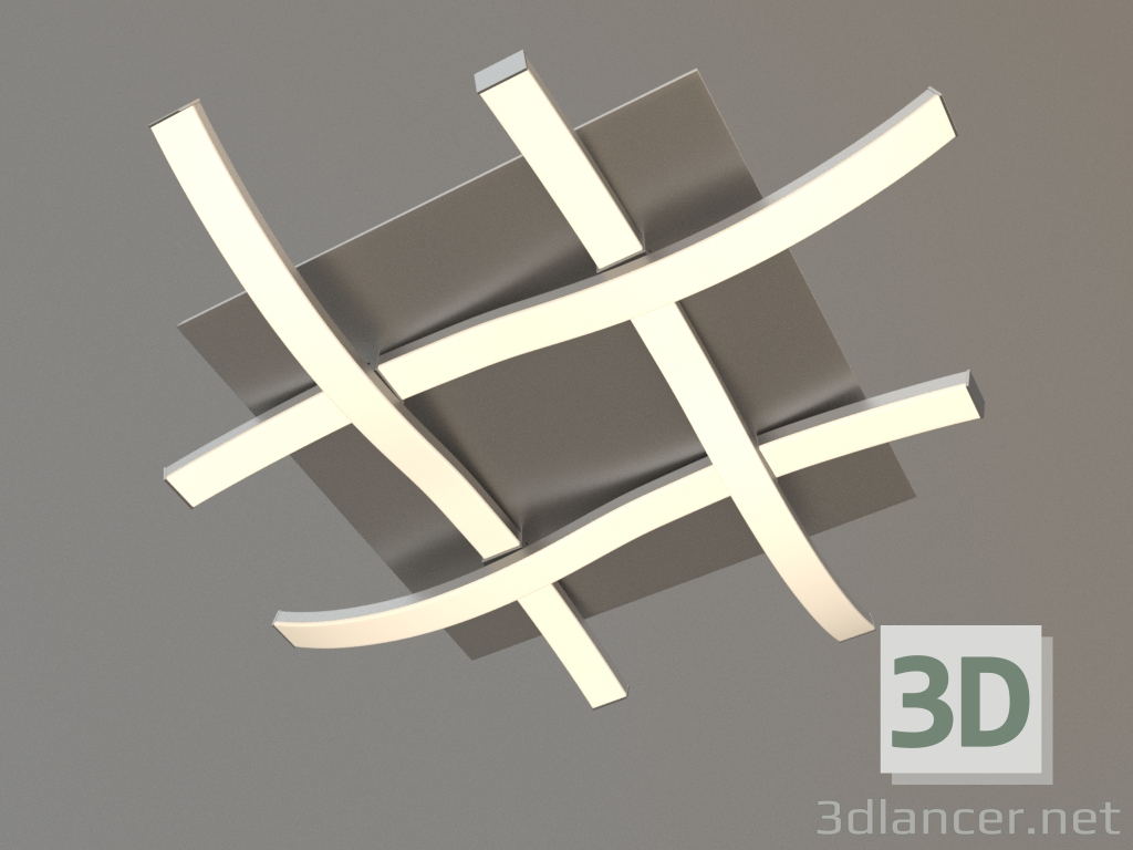 3D Modell Deckenlüster (6004) - Vorschau