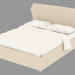 3d модель Ліжко двоспальне L3MONC – превью